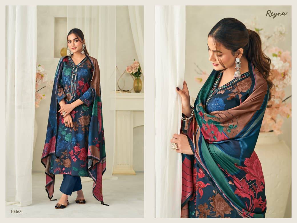  MEHRUNISSA By Reyna 10462 To 10463 Series Beautiful Festive Suits Colorful Stylish Fancy Casual Wear SUPERIOR COTTON DIGITAL Dresses At Wholesale Price